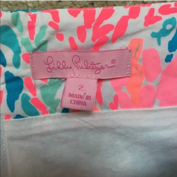 ❌SOLD❌ 🦄 RARE Lilly Pulitzer Lets Cha Cha Skort - Picture 6 of 7